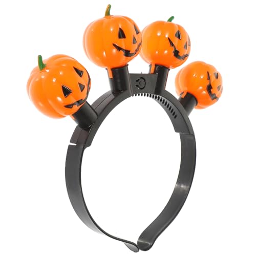 Amosfun Halloween Kürbis Stirnband Stirnbänder Beleuchtetes Stirnband Halloween Kostüme Bekleidung Stirnbänder Haarbänder Damen Stirnband Leuchtende Haarreifen Halloween Amosfun Halloween Kürbis Stirnband Stirnbänder Beleuchtetes Stirnband Halloween Kostüme Bekleidung Stirnbänder Haarbänder Damen Stirnband Leuchtende Haarreifen Halloween von Amosfun