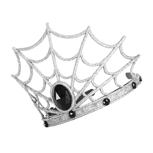 Amosfun Halloween Spinnen Netz Kopfkrone mit Strass Teiliges Halloween Haarreif Party Accessoire Bequemer Langlebiger Kopfschmuck für Karneval Cosplay und Maskerade Amosfun Halloween Spinnen Netz Kopfkrone mit Strass Teiliges Halloween Haarreif Party Accessoire Bequemer Langlebiger Kopfschmuck für Karneval Cosplay und Maskerade von Amosfun