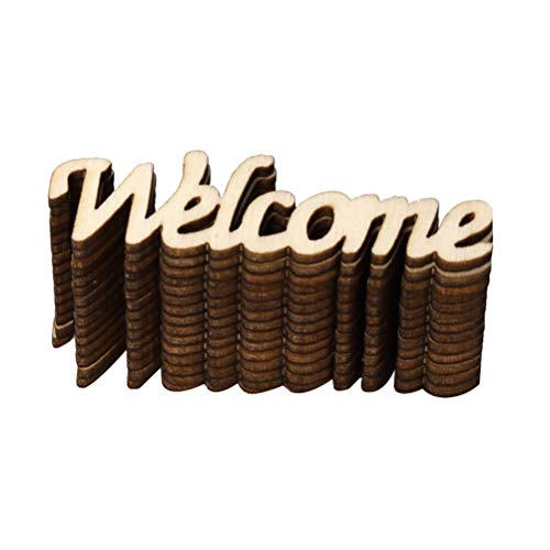 Amosfun Holzscheiben Welcome Baumscheiben Naturholzscheiben Holz Streudeko für Geburtstag Hochzeit Tischdeko Scrapbooking 15 Stücke Amosfun Holzscheiben Welcome Baumscheiben Naturholzscheiben Holz Streudeko für Geburtstag Hochzeit Tischdeko Scrapbooking 15 Stücke von Amosfun