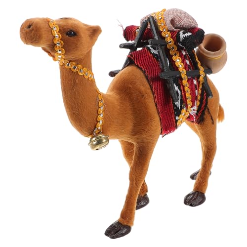 Amosfun Kamel Spielzeug Miniatur Kamel Figur Dekorative Statue Für Home Decor Exotisches Handwerk von Amosfun