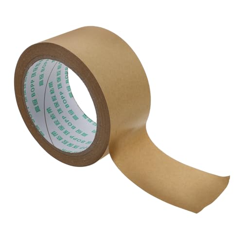 Amosfun Klebeband aus Kraftpapier nahtloses Papierband Bastelband Klebeband für Verpackungskartons Bildband Packband aus Papier Paketklebeband aus Karton Hochleistungs-Dichtungsband Braun Amosfun Klebeband aus Kraftpapier nahtloses Papierband Bastelband Klebeband für Verpackungskartons Bildband Packband aus Papier Paketklebeband aus Karton Hochleistungs-Dichtungsband Braun von Amosfun