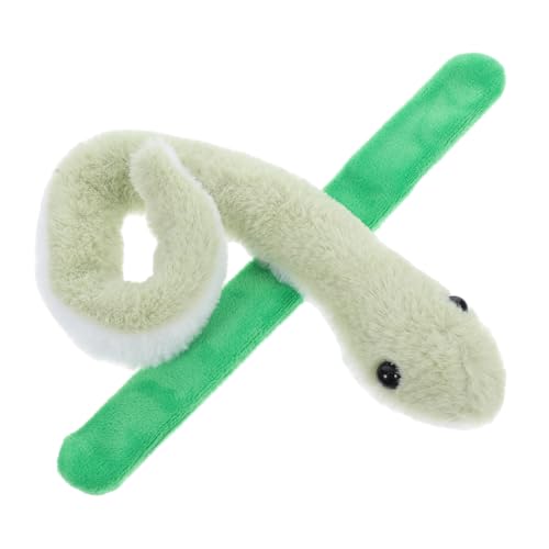 Amosfun Kleines grünes Schlangenarmband Nägel Handkissen abnehmbares Handkissen schlange kinderspielzeug Plüsch-Schnapparmbänder Armband für die Dekoration PP Baumwolle Green Amosfun Kleines grünes Schlangenarmband Nägel Handkissen abnehmbares Handkissen schlange kinderspielzeug Plüsch-Schnapparmbänder Armband für die Dekoration PP Baumwolle Green von Amosfun