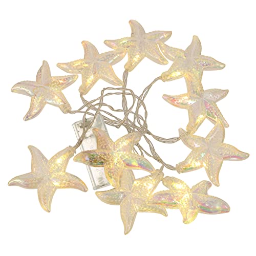 Amosfun LED Lichterkette Meerstern Form Dekoration Licht ohne Batterie Farbige Hängelampe für und Außendekoration für Partys und Festlichkeiten Amosfun LED Lichterkette Meerstern Form Dekoration Licht ohne Batterie Farbige Hängelampe für und Außendekoration für Partys und Festlichkeiten von Amosfun