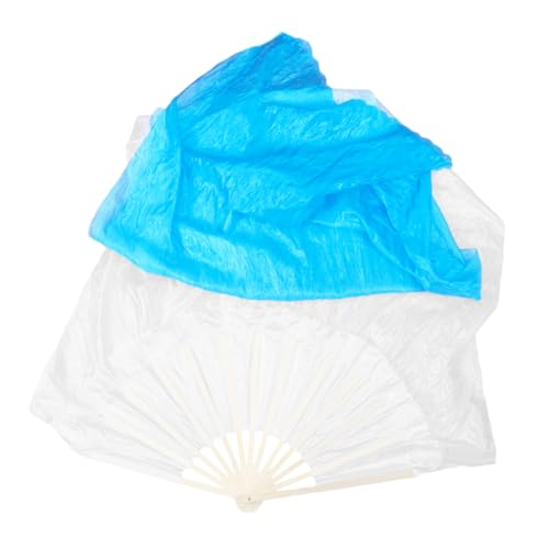 Amosfun Langer Bauchtanz Fächerschleier Seide und Leichter Eleganter Flexibler Fächer mit Farbverlauf Weiß zu Blau Geeignet für Damen Bühnenauftritte und Partys Amosfun Langer Bauchtanz Fächerschleier Seide und Leichter Eleganter Flexibler Fächer mit Farbverlauf Weiß zu Blau Geeignet für Damen Bühnenauftritte und Partys von Amosfun
