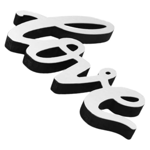 Amosfun Liebesdekor Tischzeichen aus Freistehendes mit Spiegelnder Oberfläche Romantisches Home Decor für Hochzeit Bar Ktv Restaurant für Familie Freunde Amosfun Liebesdekor Tischzeichen aus Freistehendes mit Spiegelnder Oberfläche Romantisches Home Decor für Hochzeit Bar Ktv Restaurant für Familie Freunde von Amosfun