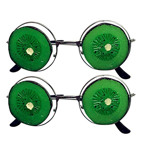 Amosfun Lustige Cosplay-Brille, Kiwi, Obstform, Party-Brille, dekorative Requisite, Hochzeit, Foto-Requisite Amosfun Lustige Cosplay-Brille, Kiwi, Obstform, Party-Brille, dekorative Requisite, Hochzeit, Foto-Requisite von Amosfun
