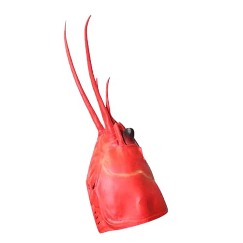 Amosfun Lustige Hummer Kopfbedeckung Halloween Kostüm Leichte Latex Tiermaske für Karneval Party Cosplay und Maskerade Events Amosfun Lustige Hummer Kopfbedeckung Halloween Kostüm Leichte Latex Tiermaske für Karneval Party Cosplay und Maskerade Events von Amosfun