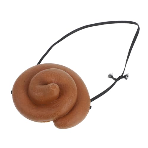 Amosfun Lustige Poop Augenklappe mit Realistischem Haufen Design Komfortabel und Langlebig als Party Cosplay Requisite für Halloween Fotokabinen und Festdekorationen Amosfun Lustige Poop Augenklappe mit Realistischem Haufen Design Komfortabel und Langlebig als Party Cosplay Requisite für Halloween Fotokabinen und Festdekorationen von Amosfun