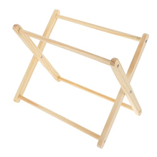 Amosfun Macrame DIY Aufbewahrungsregal aus Holz Faltbarer Boden Organizer mit Handgewebtem Seil Vielseitiger Desktop und Bodenständer für Wohn und Basteldekor Amosfun Macrame DIY Aufbewahrungsregal aus Holz Faltbarer Boden Organizer mit Handgewebtem Seil Vielseitiger Desktop und Bodenständer für Wohn und Basteldekor von Amosfun