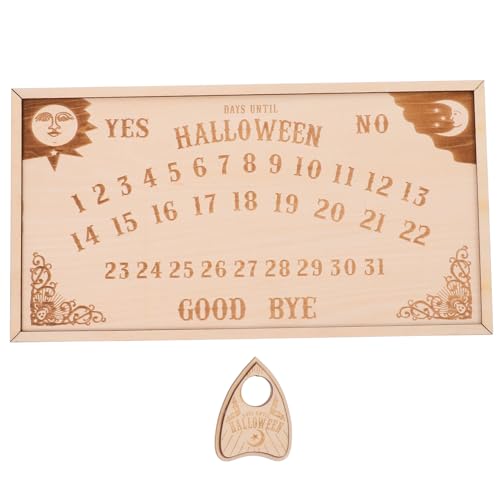 Amosfun Magnetische Halloween Countdown Tafel aus Holz Langlebiger Halloween Kalender mit Dekorativem Design für Party Klassenraum und Büro Dekoration Wiederverwendbar für Viele Jahre Amosfun Magnetische Halloween Countdown Tafel aus Holz Langlebiger Halloween Kalender mit Dekorativem Design für Party Klassenraum und Büro Dekoration Wiederverwendbar für Viele Jahre von Amosfun