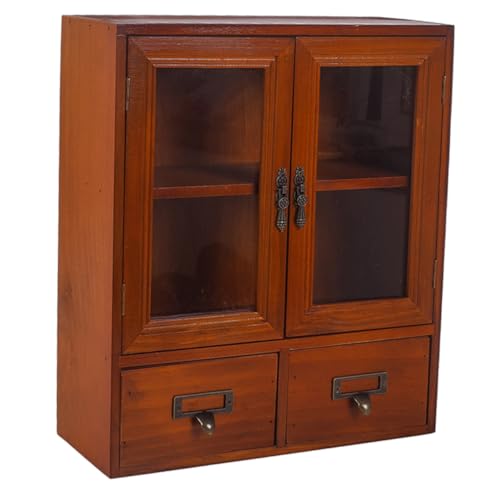 Amosfun Mehrschichtige Kommode Tischvitrine Aus Holz Actionfigurenhalter Thekenregal Holzfiguren Stehen Modellständer Holzschrank Vintage Sammlung Modell Lagerregal Doppeltür Hölzern Tasse Amosfun Mehrschichtige Kommode Tischvitrine Aus Holz Actionfigurenhalter Thekenregal Holzfiguren Stehen Modellständer Holzschrank Vintage Sammlung Modell Lagerregal Doppeltür Hölzern Tasse von Amosfun