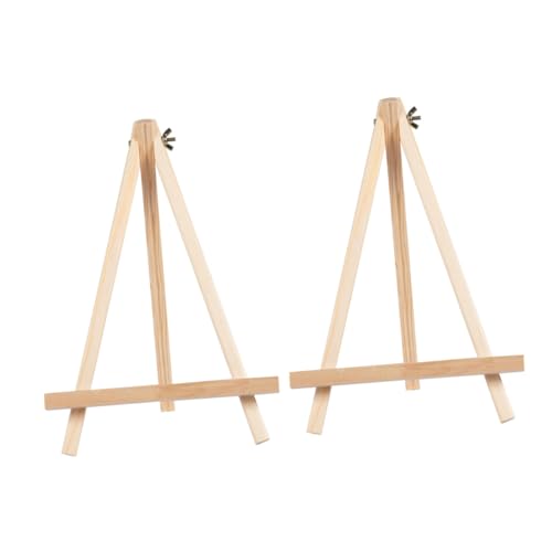 Amosfun Mini-Skizzen-Staffelei aus Holz, Stativ für Kunstausstellungen, Büropräsentationen und Veranstaltungsschilder, 2 Stück Amosfun Mini-Skizzen-Staffelei aus Holz, Stativ für Kunstausstellungen, Büropräsentationen und Veranstaltungsschilder, 2 Stück von Amosfun