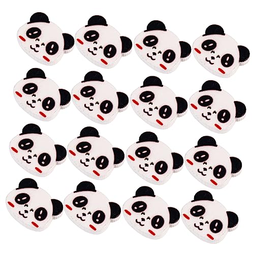 Amosfun Nähset Mit Flachen Knöpfen 100 Stück Panda-muster Material Für Projekte von Amosfun