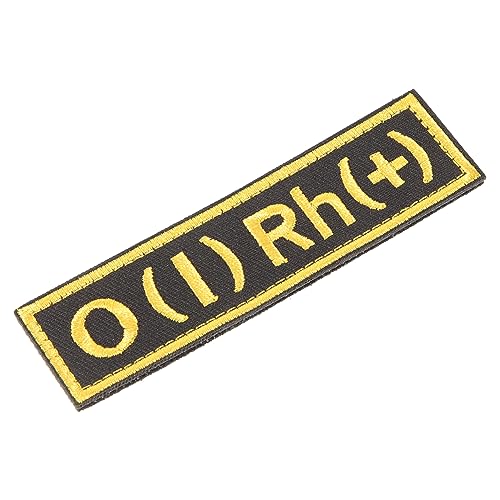 Amosfun O Blutgruppenpflaster Blutgruppen-patch Mit Militärische Patches Erste-hilfe-patch O Positives Blutgruppenpflaster Golf Tragegurt Militärischer Russland Nylon Empfindlich Amosfun O Blutgruppenpflaster Blutgruppen-patch Mit Militärische Patches Erste-hilfe-patch O Positives Blutgruppenpflaster Golf Tragegurt Militärischer Russland Nylon Empfindlich von Amosfun