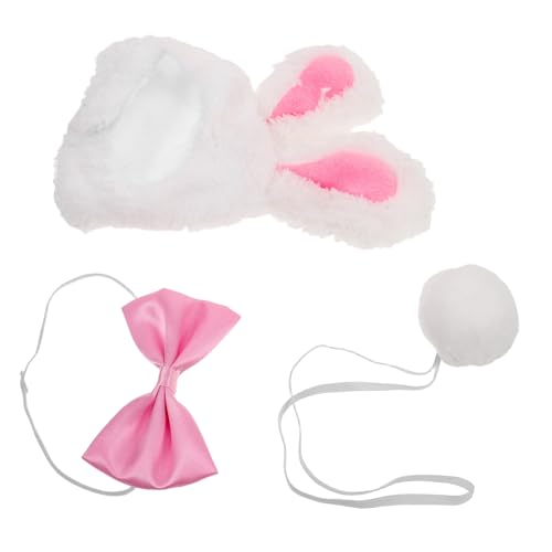 Amosfun Osterdeko Set Teilig für Gartengans mit Hasenohren Mütze Schleife und Plüschschwanz Weiche Baumwollmaterialien Wetterfest für Garten Veranda und Außenbereich Amosfun Osterdeko Set Teilig für Gartengans mit Hasenohren Mütze Schleife und Plüschschwanz Weiche Baumwollmaterialien Wetterfest für Garten Veranda und Außenbereich von Amosfun