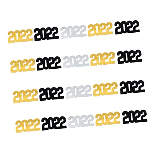 Amosfun -Packungen Neujahrs Konfetti Deko Glitzernde Tischdeko für Neujahrspartys Farbige Papierschnipsel für Festliche für Wohnräume und Feiern Amosfun -Packungen Neujahrs Konfetti Deko Glitzernde Tischdeko für Neujahrspartys Farbige Papierschnipsel für Festliche für Wohnräume und Feiern von Amosfun