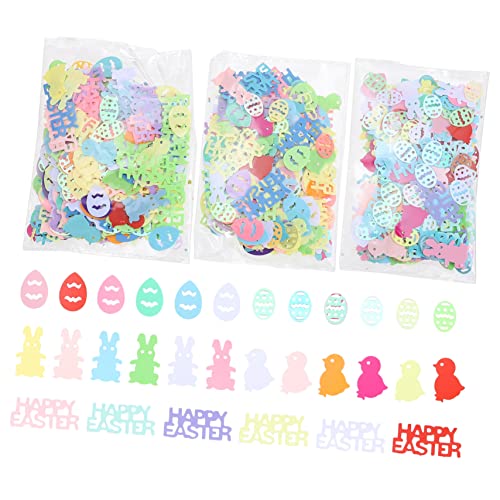 Amosfun Packungen Osterparty Dekoratives Cartoon Konfetti aus Robustem PVC Wiederverwendbar Niedliche Hasen Küken Eier Formen Tischdeko für Fröhliche Festlichkeiten und Unvergessliche Amosfun Packungen Osterparty Dekoratives Cartoon Konfetti aus Robustem PVC Wiederverwendbar Niedliche Hasen Küken Eier Formen Tischdeko für Fröhliche Festlichkeiten und Unvergessliche von Amosfun
