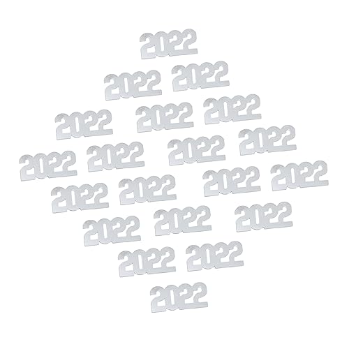 Amosfun Papierkonfetti für das Jahr, silberfarben, Dekoration für Tischpartys, Bastelarbeiten, Festivals, Füllung für Feiern, 3 Packungen Amosfun Papierkonfetti für das Jahr, silberfarben, Dekoration für Tischpartys, Bastelarbeiten, Festivals, Füllung für Feiern, 3 Packungen von Amosfun