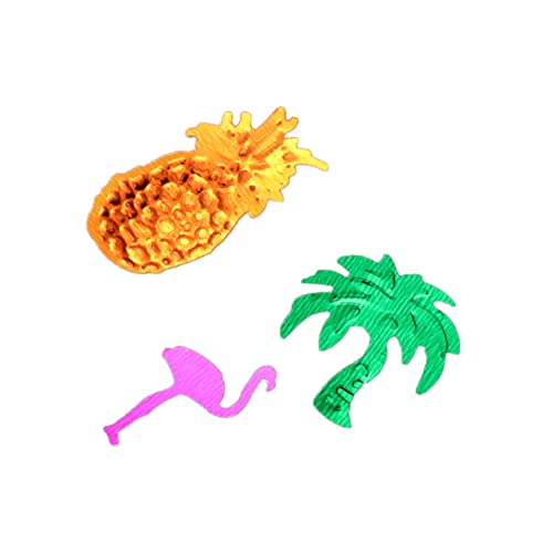 Amosfun Tropische Flamingo-partydekorationen Ananas-kokosnussbaum Glitzer-konfetti Partyzubehör Hawaiianische Tischdekorationen Amosfun Tropische Flamingo-partydekorationen Ananas-kokosnussbaum Glitzer-konfetti Partyzubehör Hawaiianische Tischdekorationen von Amosfun