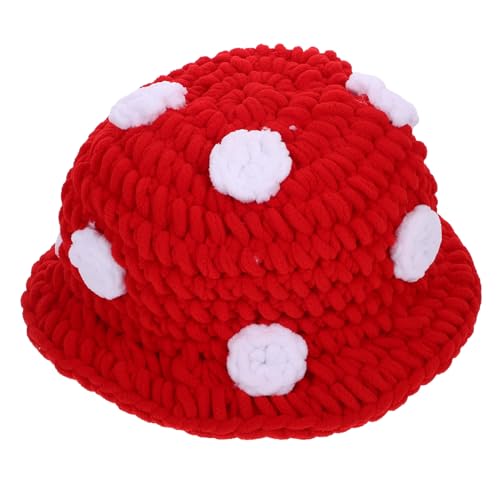 Amosfun Pilzhut verkleiden sich Hut Gaming-Hüte Partyhut Pilz-Eimerhut lustige neuheitshüte fleece cap strickmützen Karnevalsmütze Wintermütze Hutverzierung Dicker Samtfaden rot Amosfun Pilzhut verkleiden sich Hut Gaming-Hüte Partyhut Pilz-Eimerhut lustige neuheitshüte fleece cap strickmützen Karnevalsmütze Wintermütze Hutverzierung Dicker Samtfaden rot von Amosfun