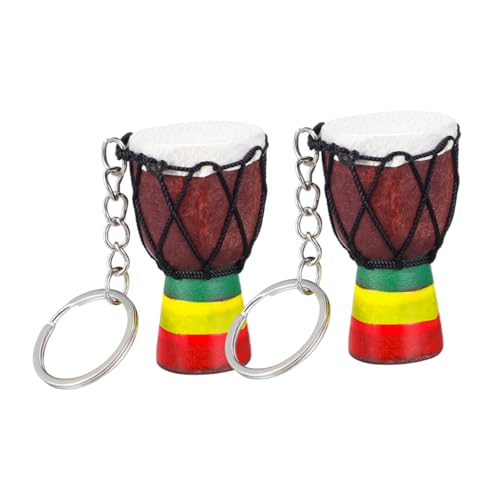 Amosfun Schlüsselanhänger mit afrikanischem Schlagzeug, einzigartiges Musikinstrument, Ornament für Handtasche, Geldbörse, ethnischer Stil, Schlüsselanhänger mit angenehmer Haptik, Partygeschenk und Amosfun Schlüsselanhänger mit afrikanischem Schlagzeug, einzigartiges Musikinstrument, Ornament für Handtasche, Geldbörse, ethnischer Stil, Schlüsselanhänger mit angenehmer Haptik, Partygeschenk und von Amosfun
