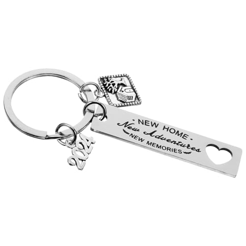 Amosfun Schlüsselanhänger zum Einzug Haustier einziehbar Kette persönliche persönlicher schlüsselanhänger Einzugsgeschenk Schlüsselanhänger für ein neues Rostfreier Stahl Amosfun Schlüsselanhänger zum Einzug Haustier einziehbar Kette persönliche persönlicher schlüsselanhänger Einzugsgeschenk Schlüsselanhänger für ein neues Rostfreier Stahl von Amosfun