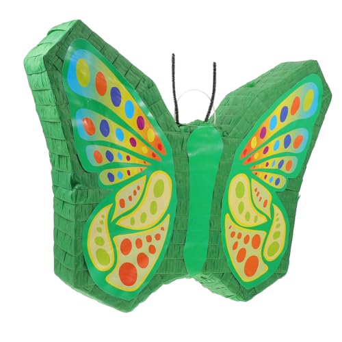 Amosfun Schmetterlings-Pinata Schmetterlings-Hängedekoration Tier-Piñata-Spielzeug spielzeug für kinder kinderspielzeug schmücken Dekorationen Pinata aus Papier zum Geburtstag Partyzubehör von Amosfun