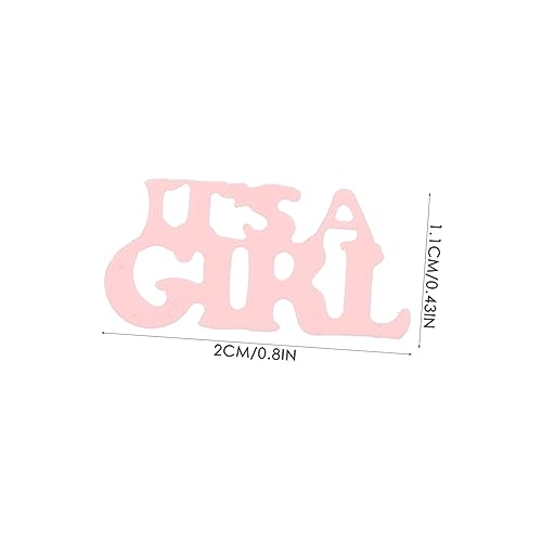 Amosfun Shower Konfetti Its Girl mit Krone und Sternen Papierdeko für Babyparty Gender Reveal Party Deko Leichte Tischdekoration Teilig Amosfun Shower Konfetti Its Girl mit Krone und Sternen Papierdeko für Babyparty Gender Reveal Party Deko Leichte Tischdekoration Teilig von Amosfun