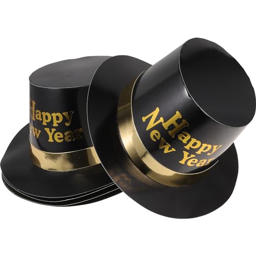 Amosfun Silvester-Party-Zylinder: 5 Stück 2024 Silvester-Legacy-Zylinder Frohes Neues Jahr Partyhüte Mütze Feierlichkeiten Partyhüte Outfits Für 2024 Silvester-Partyzubehör B Amosfun Silvester-Party-Zylinder: 5 Stück 2024 Silvester-Legacy-Zylinder Frohes Neues Jahr Partyhüte Mütze Feierlichkeiten Partyhüte Outfits Für 2024 Silvester-Partyzubehör B von Amosfun