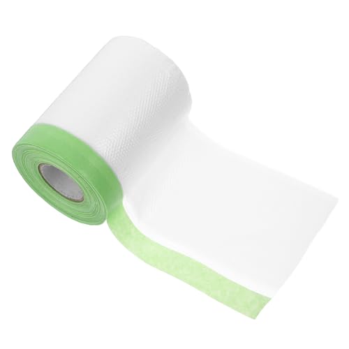 Amosfun Staubdichtes Filmband Abdeckpapier Hauttücher Klebebarriere Epoxid Skulptur Ton Ultra Ton Schrubberlappen Polsterkleber Sprühkleber Wanddekor Materialfolie von Amosfun