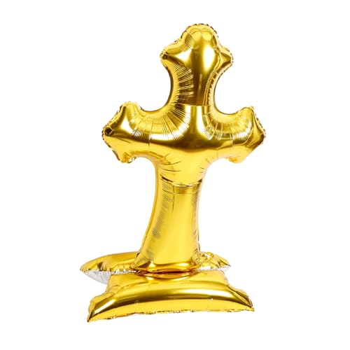 Amosfun Tauf-Eucharistie-Ballons wand polsterung easter decoration birthday ballons Ballonbogen Ballon zur Erstkommunion Ballons zur Kreuztaufe Babyparty-Kreuzballons Aluminiumfolie Golden Amosfun Tauf-Eucharistie-Ballons wand polsterung easter decoration birthday ballons Ballonbogen Ballon zur Erstkommunion Ballons zur Kreuztaufe Babyparty-Kreuzballons Aluminiumfolie Golden von Amosfun