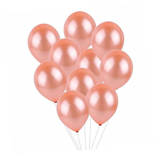 Amosfun Teiliges Set An Roségoldenen Geburtstagsballons Dekorative Luftballons Für Geburtstag Inkl Happy Birthday Buchstabenballons Zahlenballons Latexballons von Amosfun