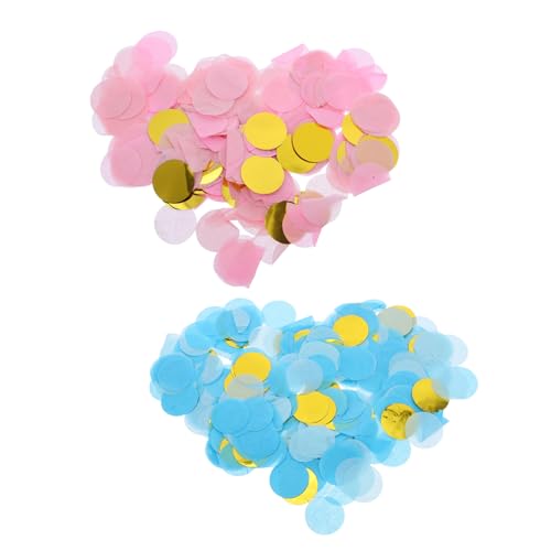 Amosfun Teiliges Shower Konfetti Rundes Papierstreudeko in Rosa und Blau Gender Reveal Party Tischdekoration Leicht Elegant Reißfest Einfache Anwendung und Amosfun Teiliges Shower Konfetti Rundes Papierstreudeko in Rosa und Blau Gender Reveal Party Tischdekoration Leicht Elegant Reißfest Einfache Anwendung und von Amosfun