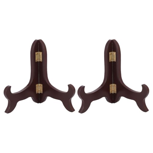 Amosfun Tellerständer Aus Holz 12 7 Cm 2 Stück Holz-Bildhalter Klappbarer Fotohalter Staffelei Unterstützt Dekorative Geschirrregal-Organizer Für Schüssel Teller Karte Amosfun Tellerständer Aus Holz 12 7 Cm 2 Stück Holz-Bildhalter Klappbarer Fotohalter Staffelei Unterstützt Dekorative Geschirrregal-Organizer Für Schüssel Teller Karte von Amosfun