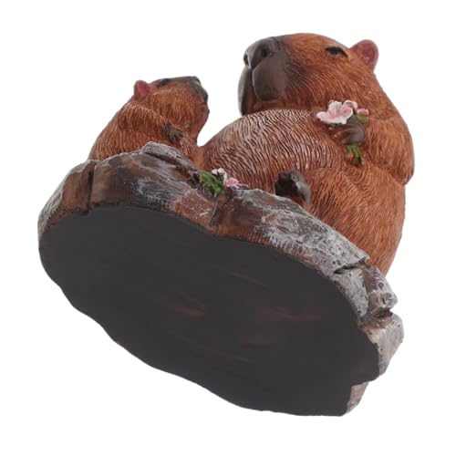 Amosfun Tierschmuck für Mutter und Kind Bonsai-Ornament aus Harz Partyzubehör für Tiere Muttertagsbaum -Ornamente Muttertagsdekoration hängende Verzierung des Muttertags Hellbraun Amosfun Tierschmuck für Mutter und Kind Bonsai-Ornament aus Harz Partyzubehör für Tiere Muttertagsbaum -Ornamente Muttertagsdekoration hängende Verzierung des Muttertags Hellbraun von Amosfun
