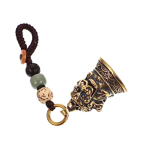 Amosfun Vintage Glocke Anhänger Mini-Schlüsselanhänger Ladenbesitzer Schmuck Vintage- Anhängerkollektion Dekore Kleiner Bastelanhänger aus Messing fein die Klingel Amosfun Vintage Glocke Anhänger Mini-Schlüsselanhänger Ladenbesitzer Schmuck Vintage- Anhängerkollektion Dekore Kleiner Bastelanhänger aus Messing fein die Klingel von Amosfun