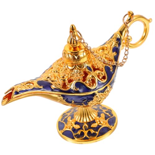 Amosfun Vintage Lamp Ornament aus Tischdekoration für Hochzeiten und Partys Retro Design für Wohnzimmer Schlafzimmer und Einzigartiges für Kunstliebhaber Kleine Lampe Gold Amosfun Vintage Lamp Ornament aus Tischdekoration für Hochzeiten und Partys Retro Design für Wohnzimmer Schlafzimmer und Einzigartiges für Kunstliebhaber Kleine Lampe Gold von Amosfun
