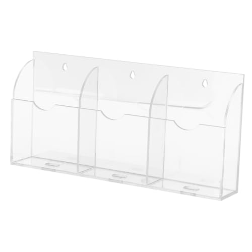 Amosfun Wandhalterung Fach Handy Ladehalter Organizer für Fernbedienung und Tv Zubehör Transparentes Wand Controller Case für Schlafzimmer und Wohnzimmer Multifunktional und Platzsparend Amosfun Wandhalterung Fach Handy Ladehalter Organizer für Fernbedienung und Tv Zubehör Transparentes Wand Controller Case für Schlafzimmer und Wohnzimmer Multifunktional und Platzsparend von Amosfun