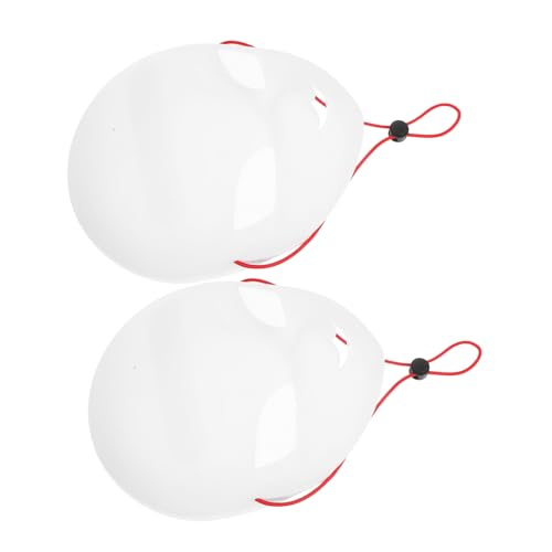 Amosfun Weiße Maskerade-Masken für Erwachsene, Spitzen-Augen-Design, leicht, PVC, blanko, Gesichtsmasken, DIY, Handwerk für Karneval, Cosplay, Party-Dekorationen, 2 Stück Amosfun Weiße Maskerade-Masken für Erwachsene, Spitzen-Augen-Design, leicht, PVC, blanko, Gesichtsmasken, DIY, Handwerk für Karneval, Cosplay, Party-Dekorationen, 2 Stück von Amosfun