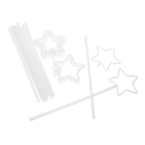 Amosfun Weißer Draht Stern Zauberstab Rahmen DIY Bastelset mit Sternschlaufen und Stäben für Geburtstags Hochzeits und Feiertagsdekorationen Kreative Handwerksprojekte Amosfun Weißer Draht Stern Zauberstab Rahmen DIY Bastelset mit Sternschlaufen und Stäben für Geburtstags Hochzeits und Feiertagsdekorationen Kreative Handwerksprojekte von Amosfun