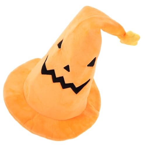 Amosfun Witch Hat Halloween Party Headwear für Frauen Einzigartiger Kürbis Hexenhut als Kostümzubehör für Halloween Karneval Maskerade und Weihnachtsfeiern Amosfun Witch Hat Halloween Party Headwear für Frauen Einzigartiger Kürbis Hexenhut als Kostümzubehör für Halloween Karneval Maskerade und Weihnachtsfeiern von Amosfun