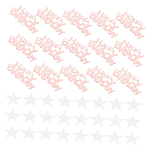 Amosfun geburtstagsfeier dekoration Konfetti-Geburtstagsdekoration alles gute zum geburtstag konfetti Partygeschenk Sterne Konfetti Geburtstagskonfetti für den Tisch Plastik Roségold Amosfun geburtstagsfeier dekoration Konfetti-Geburtstagsdekoration alles gute zum geburtstag konfetti Partygeschenk Sterne Konfetti Geburtstagskonfetti für den Tisch Plastik Roségold von Amosfun