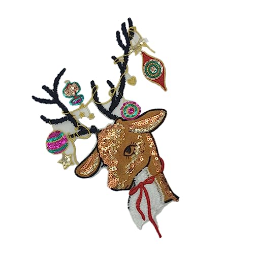 Amosfun Craft Patches Stickerei Auf Patch Dekorative Nähapplikationen Für Damenjeans von Amosfun