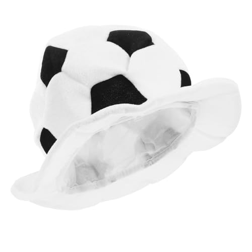 Amosfun karnevals hut faschings hut faschingsaccessoires gym cap fasching zubehör Plüsch lustiger Hut la Hut gefüllte Partyhüte Flanell fußball Sport Partyhut Requisiten Fan-Hut Block von Amosfun