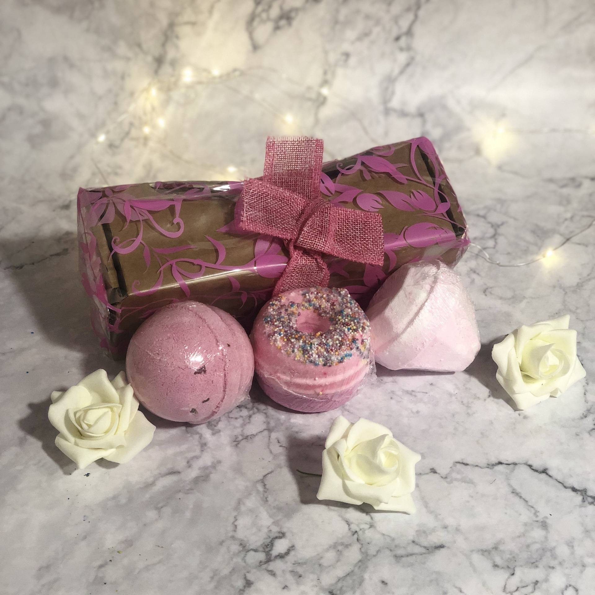 Badebomben - 3Er Set Assorted Gift Pack Pink von Amouratherapy