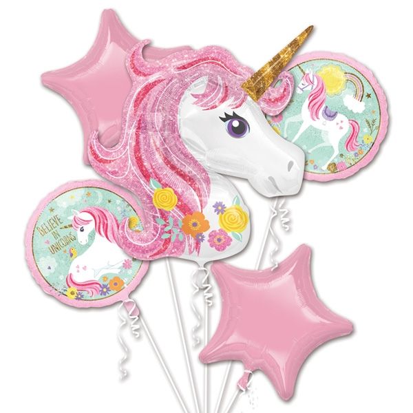 "Einhorn" Ballon-Set, 5-teilig "Einhorn" Ballon-Set, 5-teilig von Amscan Europe GmbH