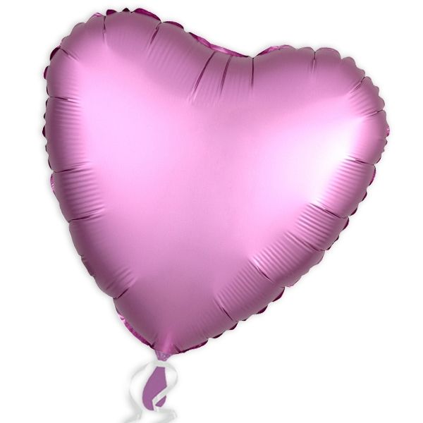 Folienballon Herz, Satin Luxe Rosa, 34 cm Folienballon Herz, Satin Luxe Rosa, 34 cm von Amscan Europe GmbH