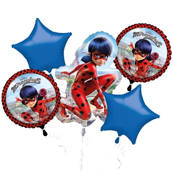 "Miracoulous" Ballon-Set, 5-teilig "Miracoulous" Ballon-Set, 5-teilig von Amscan Europe GmbH