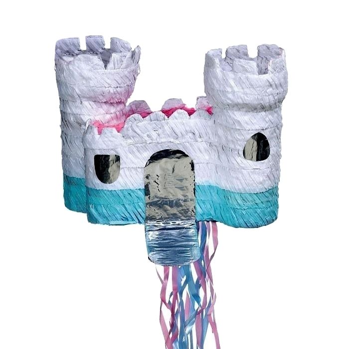 Pinata Weißes Schloss mit bunten Bändern, tolles Märchenschloss, 33cm Pinata Weißes Schloss mit bunten Bändern, tolles Märchenschloss, 33cm von Amscan Europe GmbH