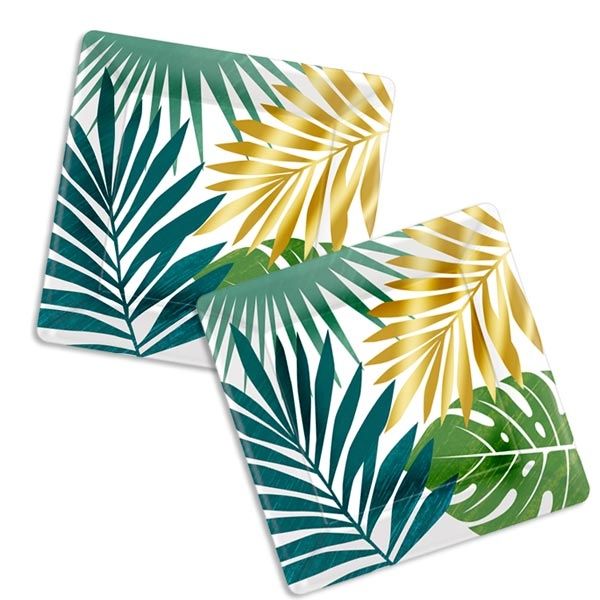 Tropical Summer Kuchenteller, 8 Stk, 18cm, Palmen Motiv Tropical Summer Kuchenteller, 8 Stk, 18cm, Palmen Motiv von Amscan Europe GmbH